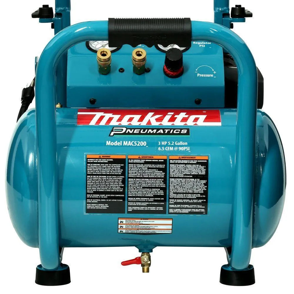 5.2 Gal. 3.0 HP Electric Single Tank Air Compressor