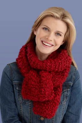 Beginner One Ball Scarf (Knit) - Version 1