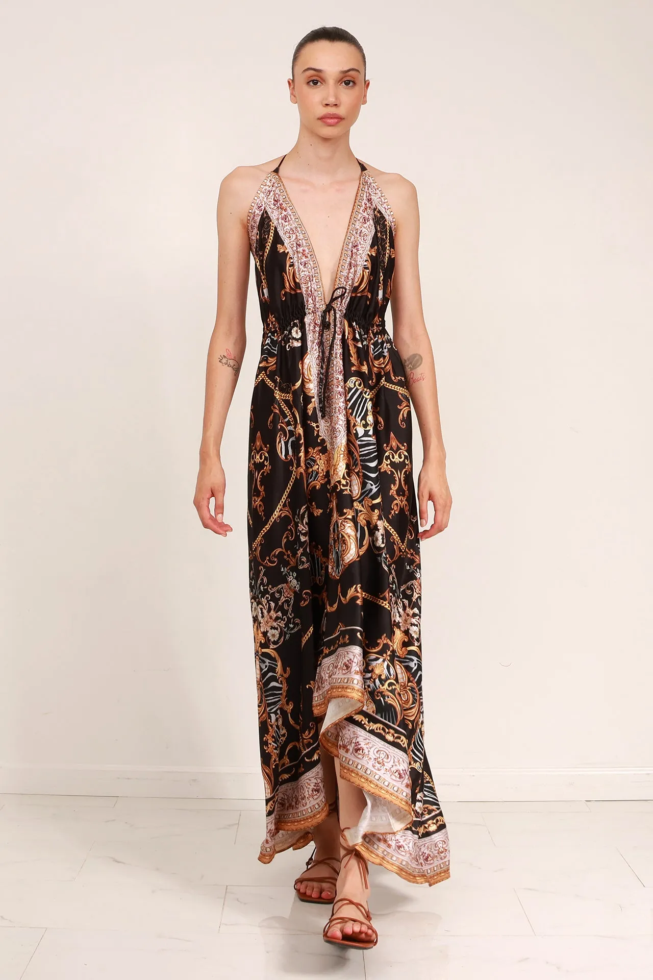 Black Floor Length Dress