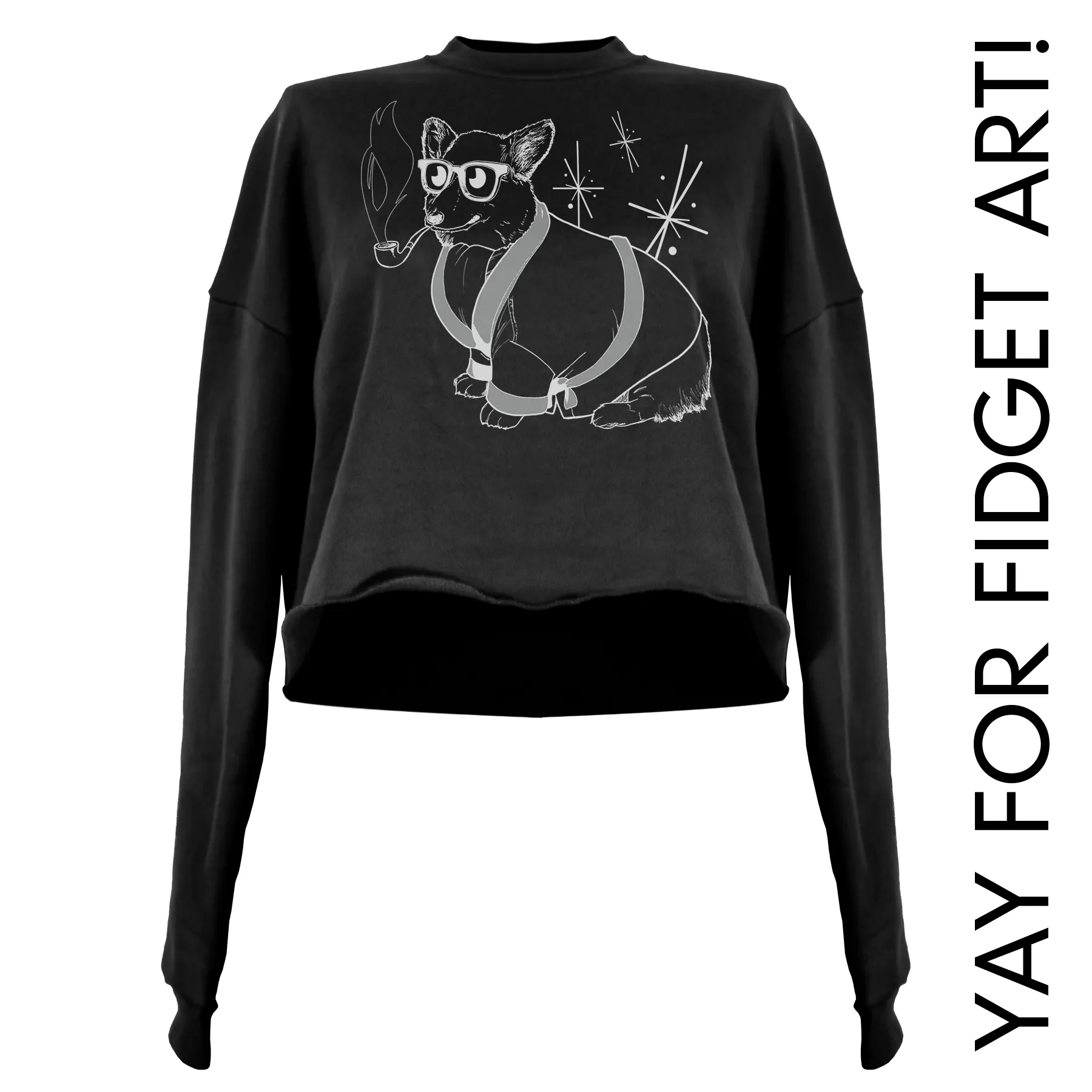 Bob Corgman the Welsh Corgi Crop Top (Made to Order)