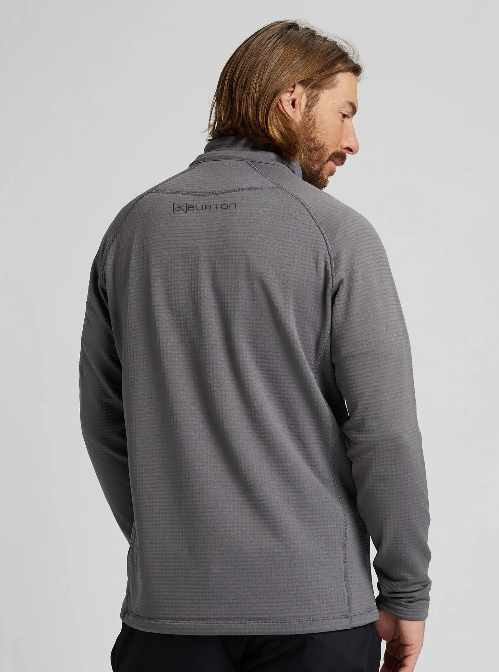 Burton AK Helium Grid 1/2 Zip Fleece