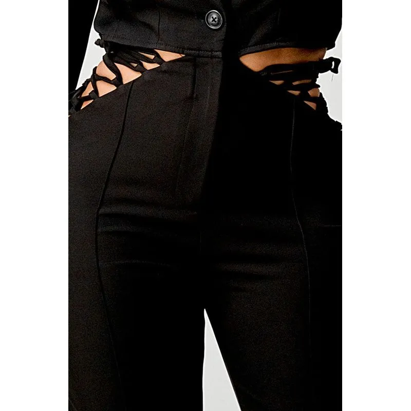 BUSINESS CASUAL BLAZER AND PANTS SET
