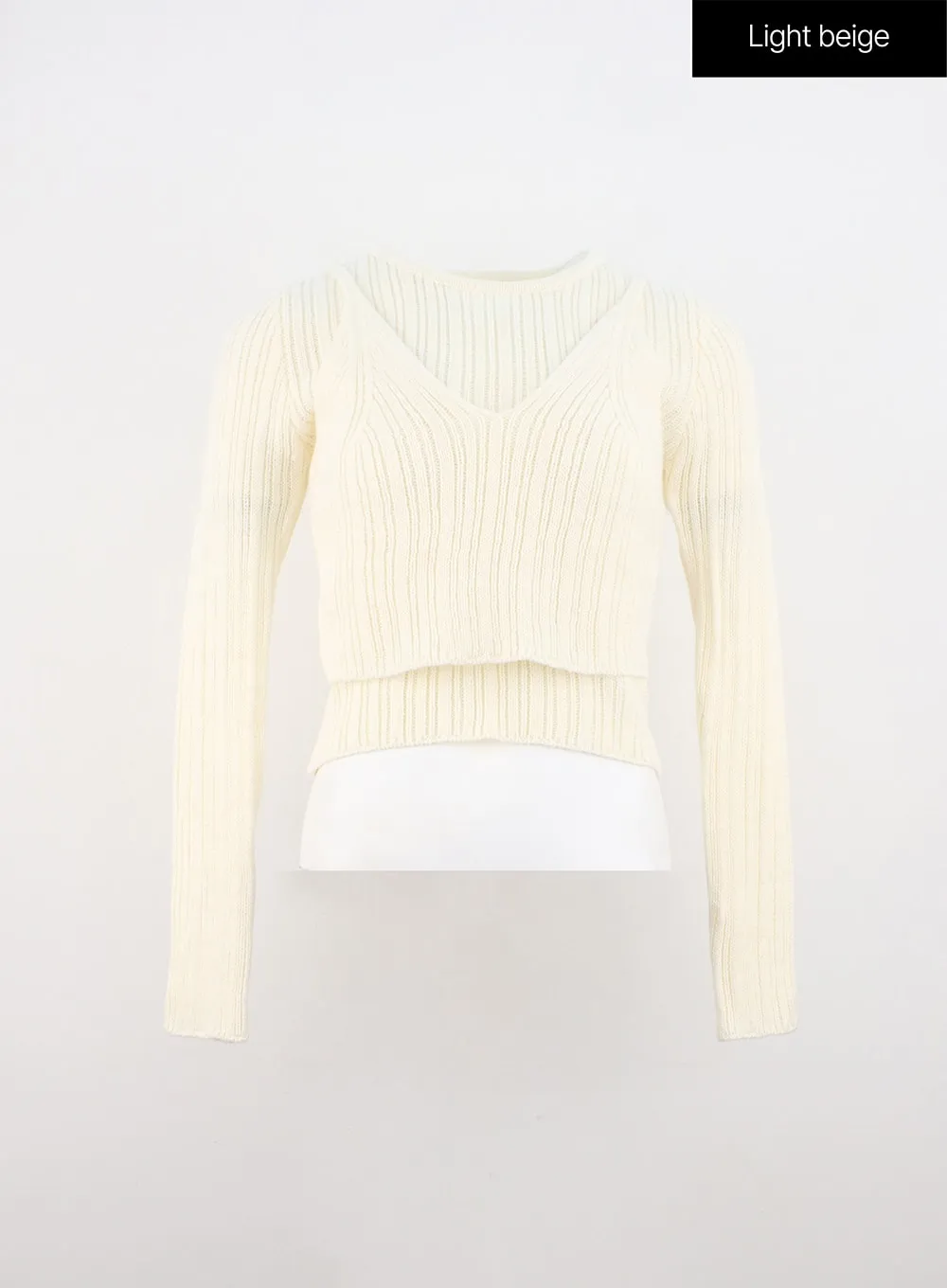 Bustier Layered Knit OO319