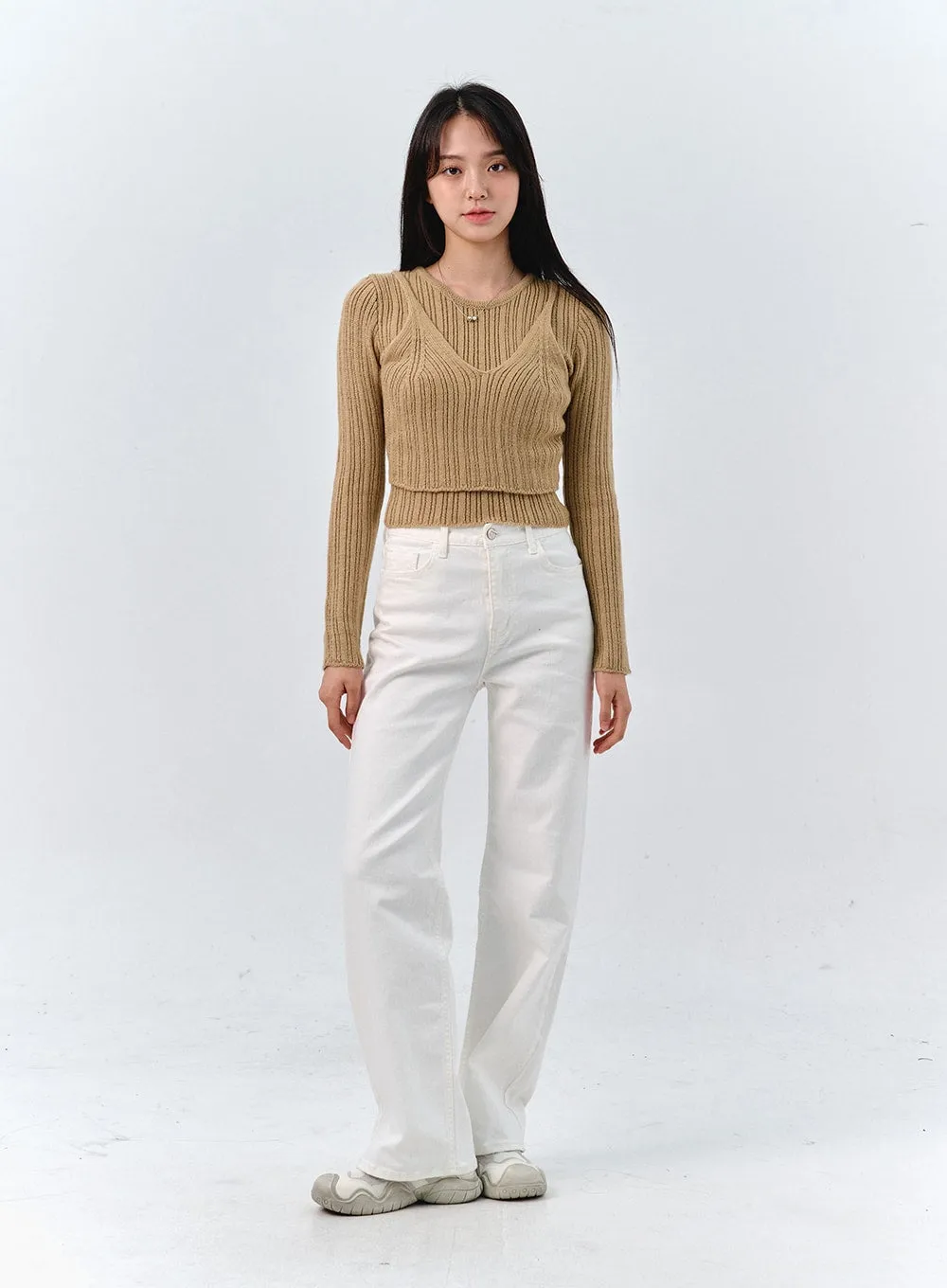 Bustier Layered Knit OO319