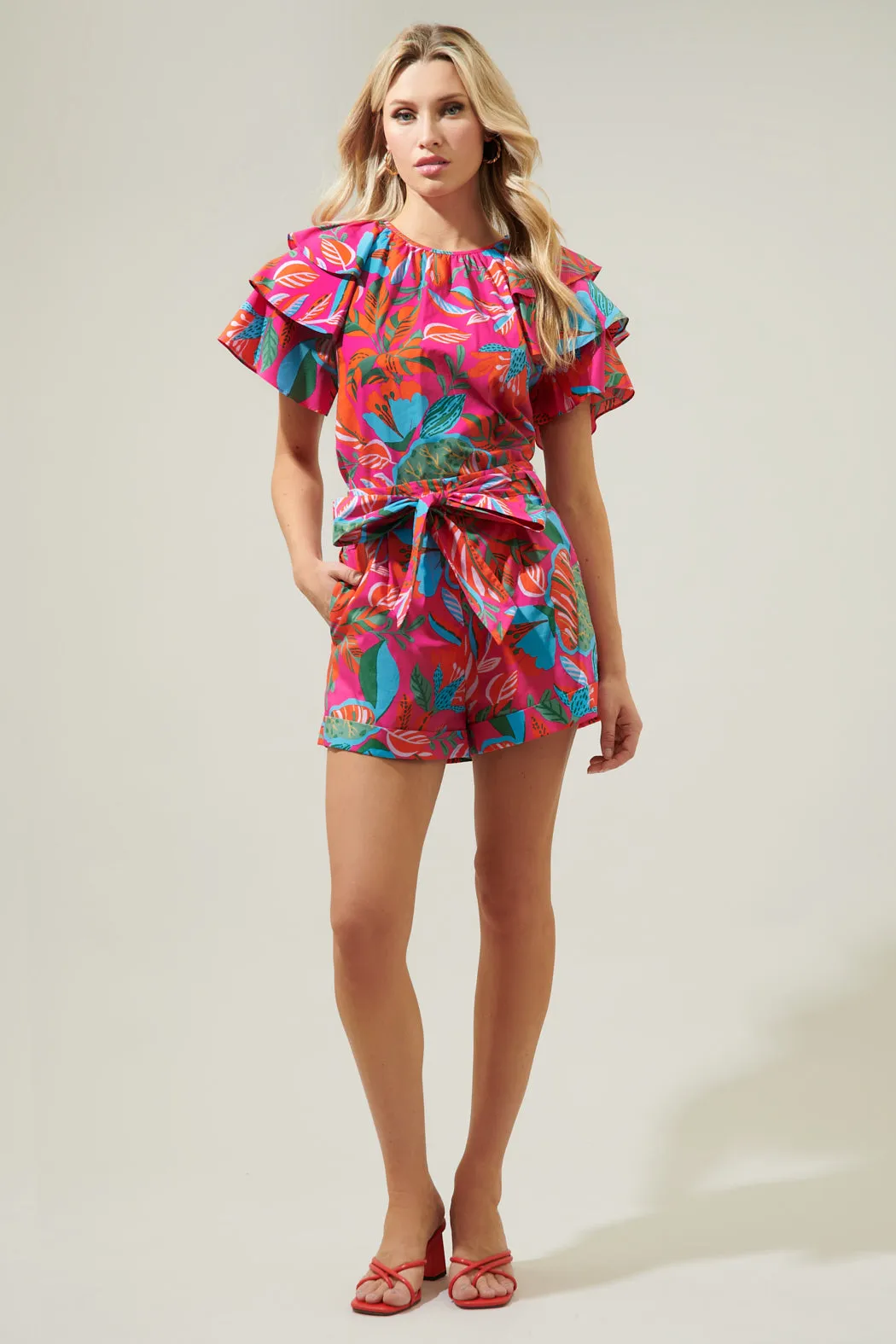 Cactus Blossom Zaferia Bermuda Shorts