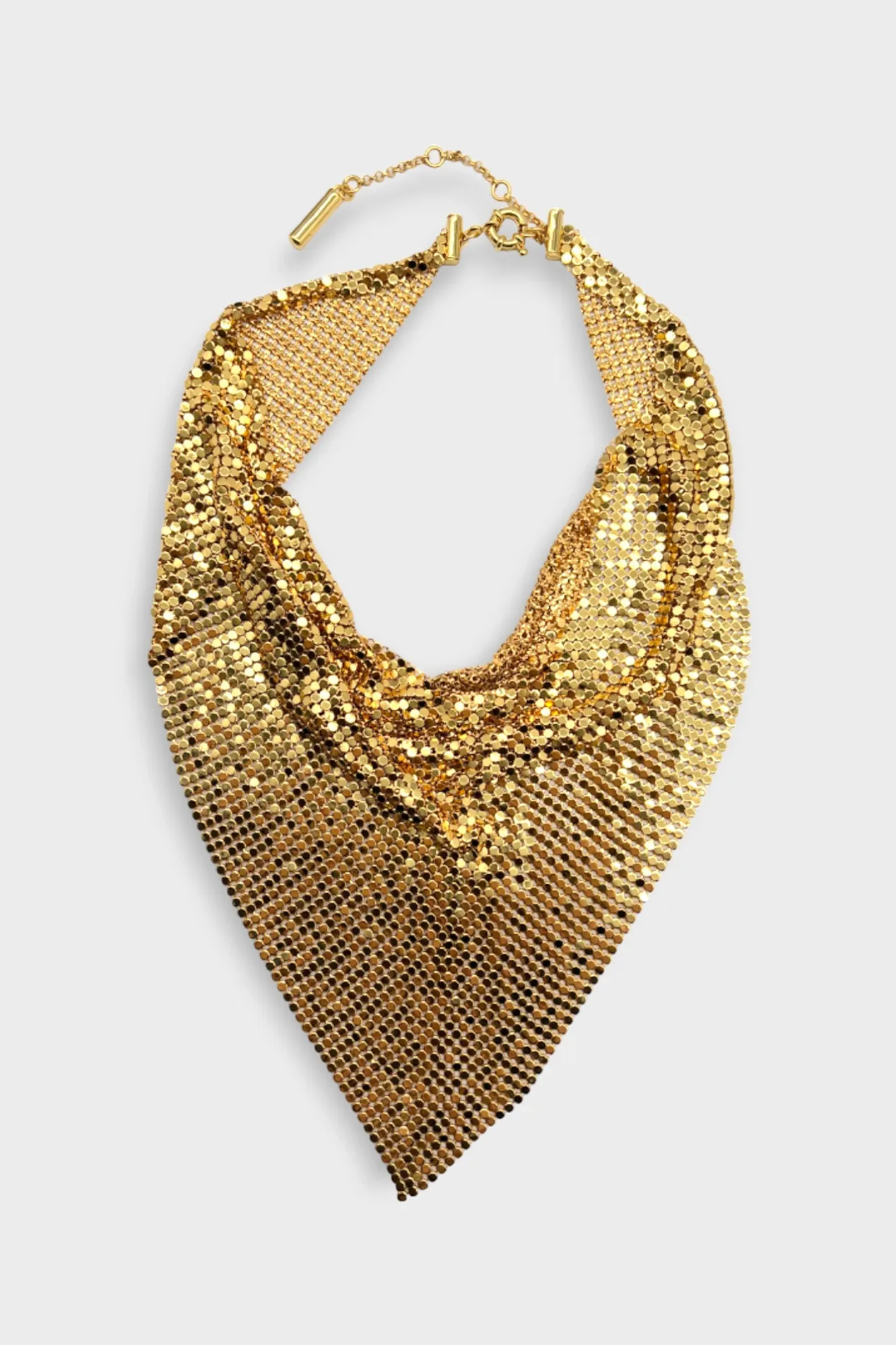 Chainmail Scarf Rhodium