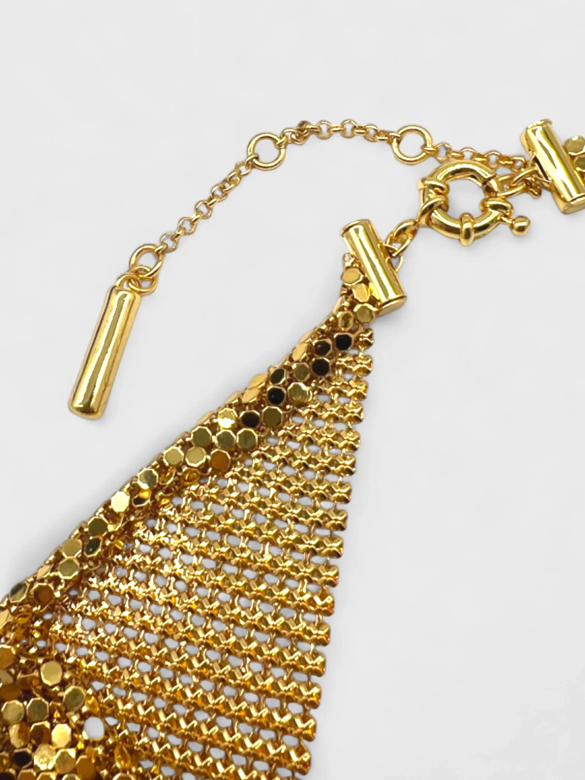 Chainmail Scarf Rhodium