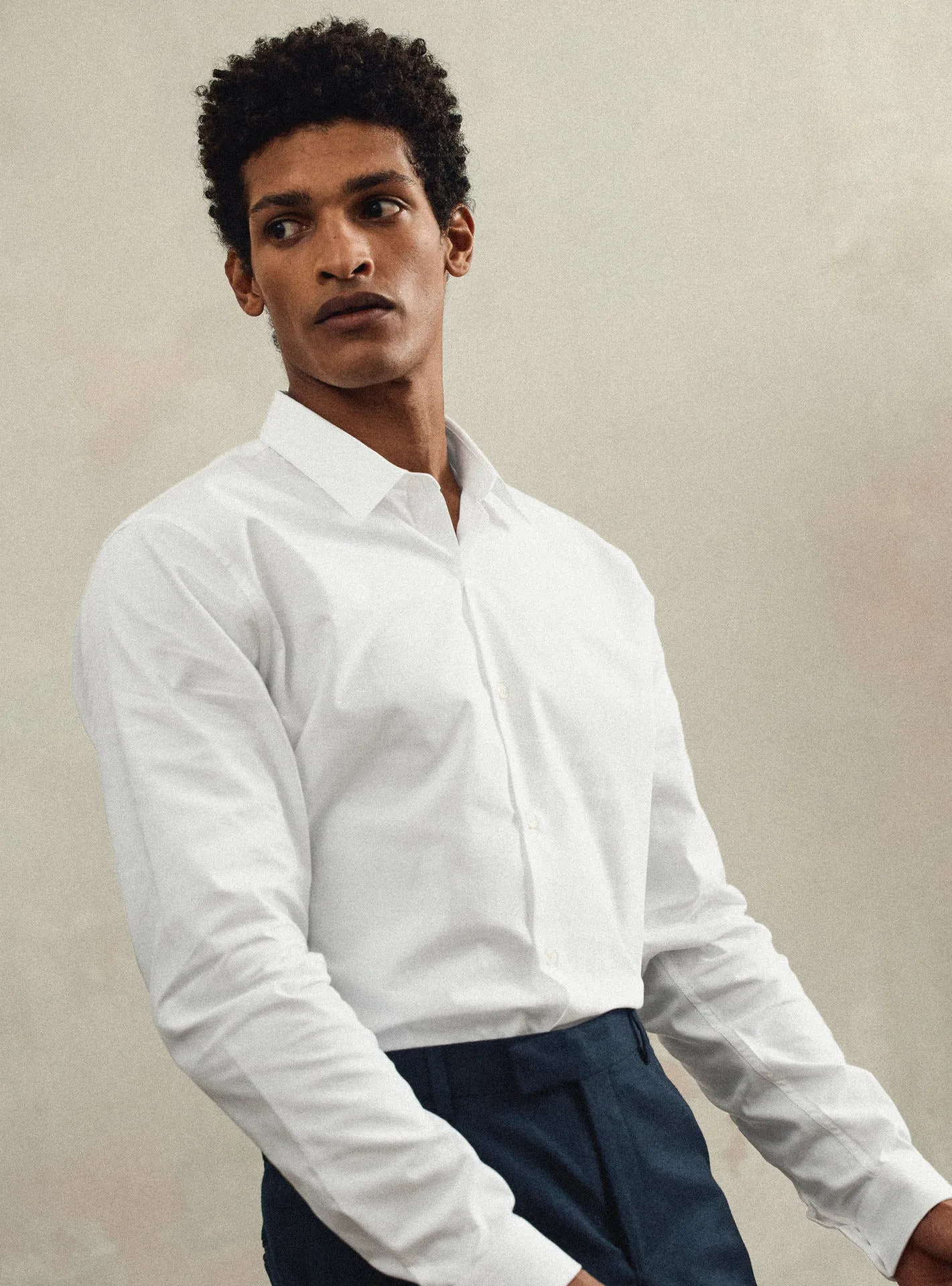 Chemise Jay Blanc Popeline