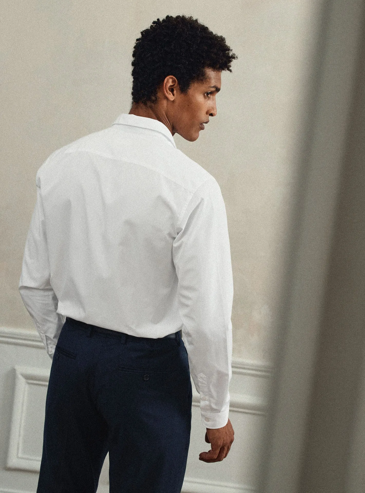 Chemise Jay Blanc Popeline