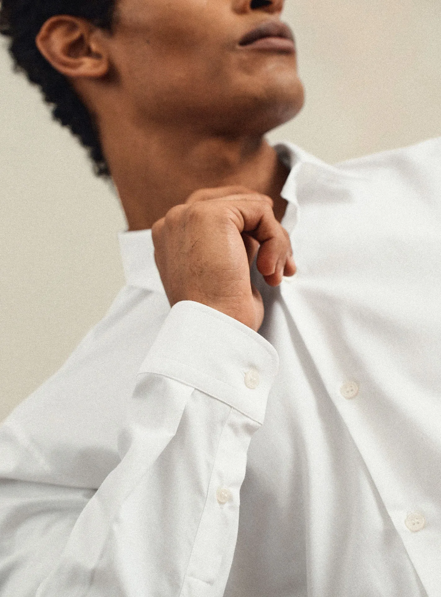 Chemise Jay Blanc Popeline