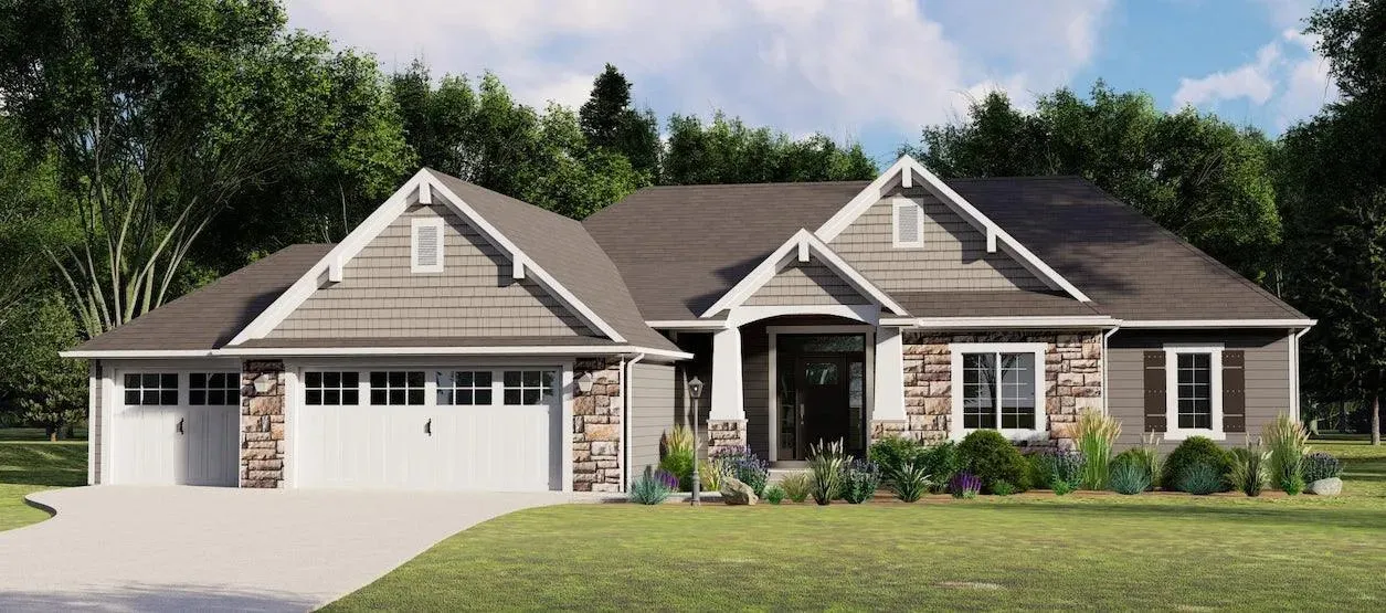 Cozy 2,106 sq ft with Split Bedrooms and Expansive Lower Level Potential
