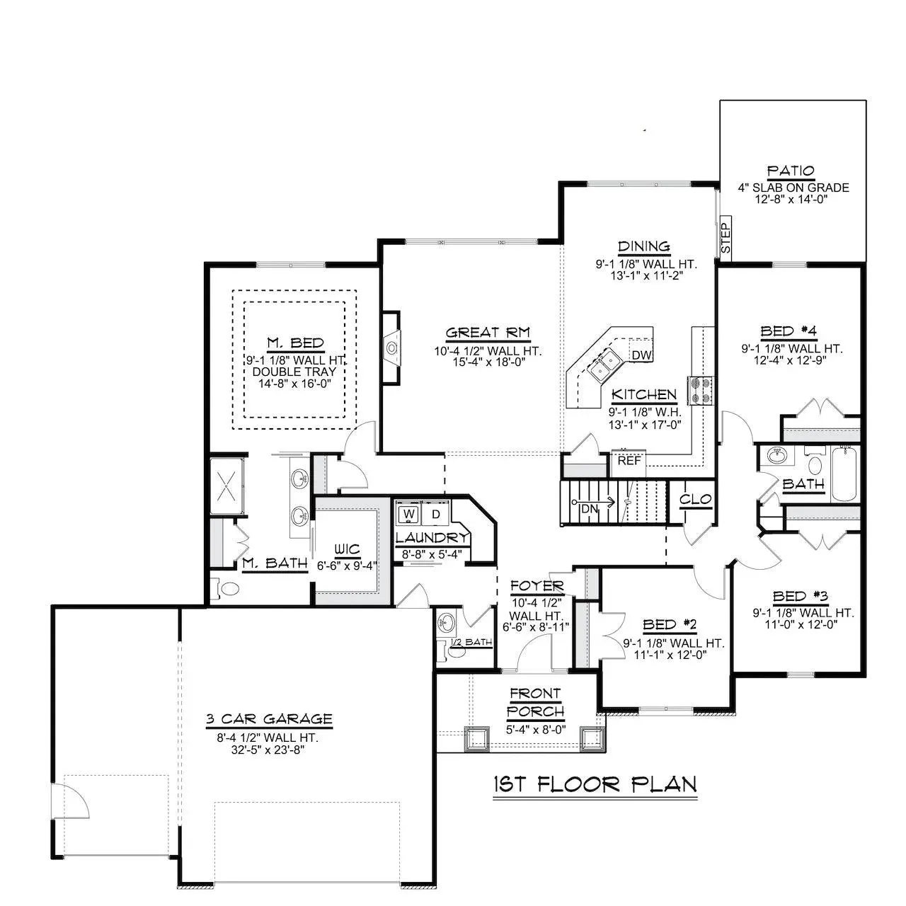 Cozy 2,106 sq ft with Split Bedrooms and Expansive Lower Level Potential