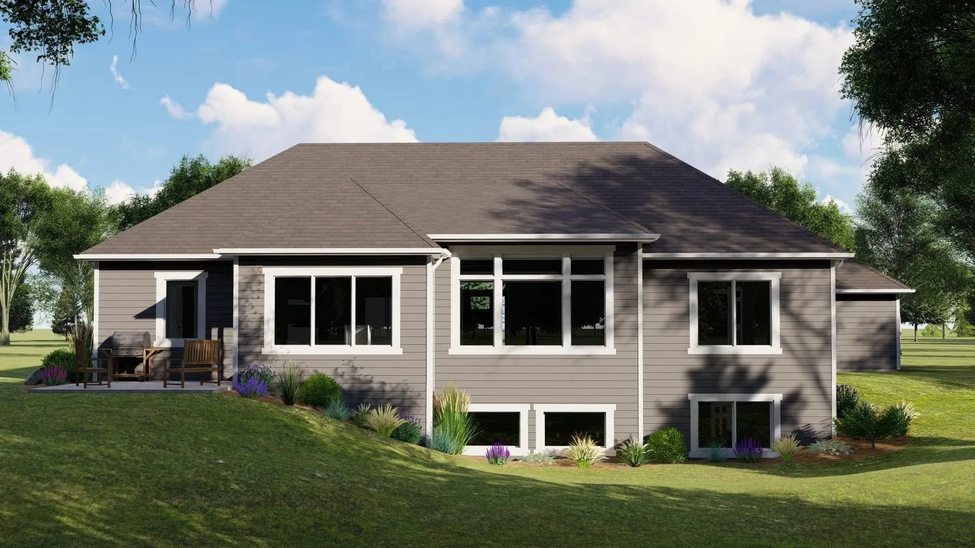 Cozy 2,106 sq ft with Split Bedrooms and Expansive Lower Level Potential