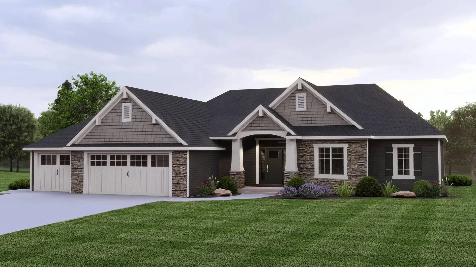 Cozy 2,106 sq ft with Split Bedrooms and Expansive Lower Level Potential