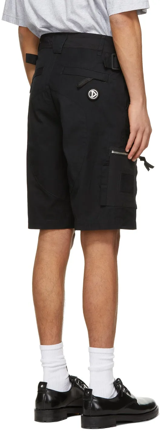 Diesel Black Short P-Cyan Cargo Shorts