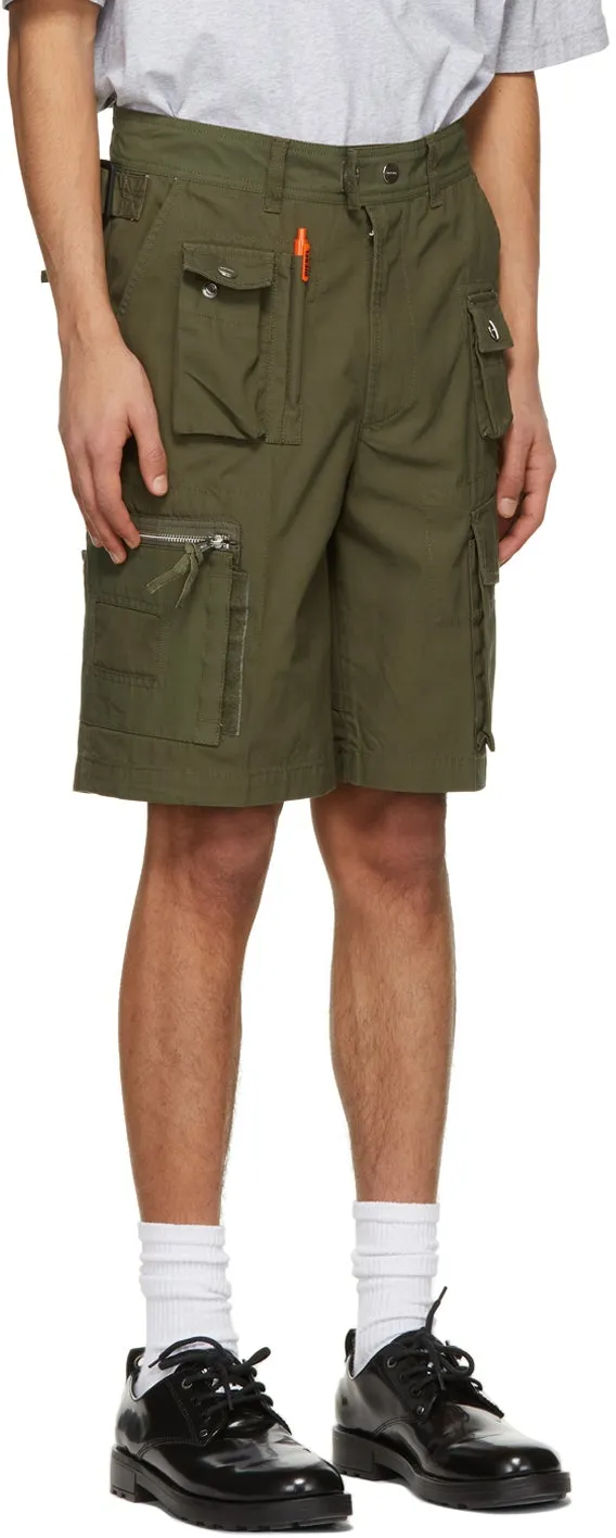 Diesel Khaki Short P-Cyan Cargo Shorts