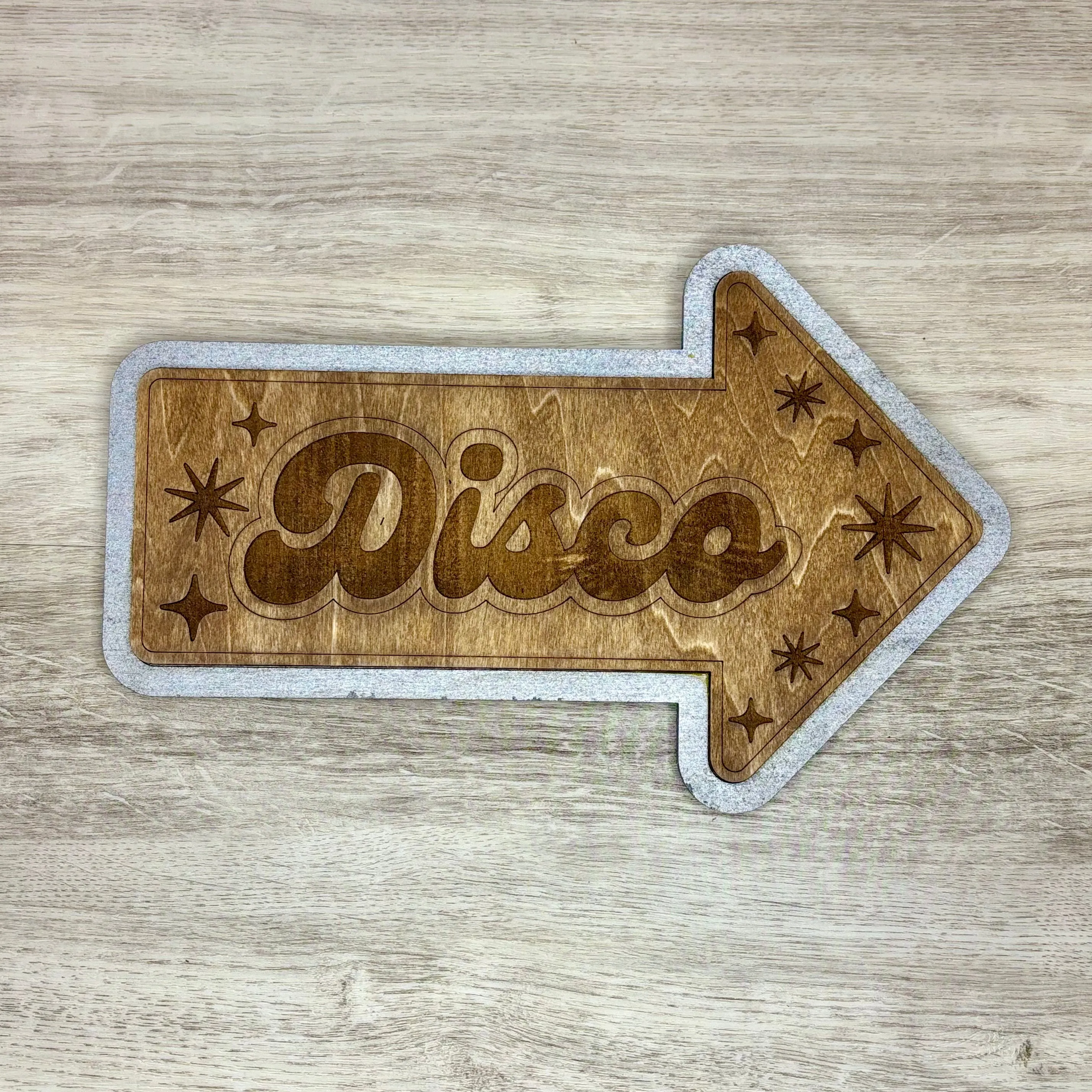 Disco Arrow - Wall Decor