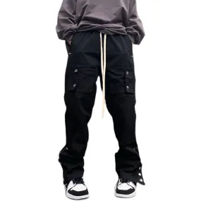 Drawstring Casual Cargo Hip Hop Pants