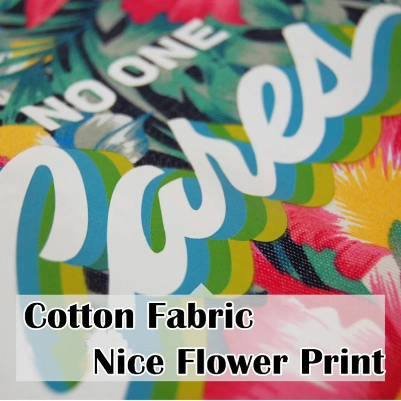 Fancy Hawaii Aloha Flower Print Jersey Puppy Jacket