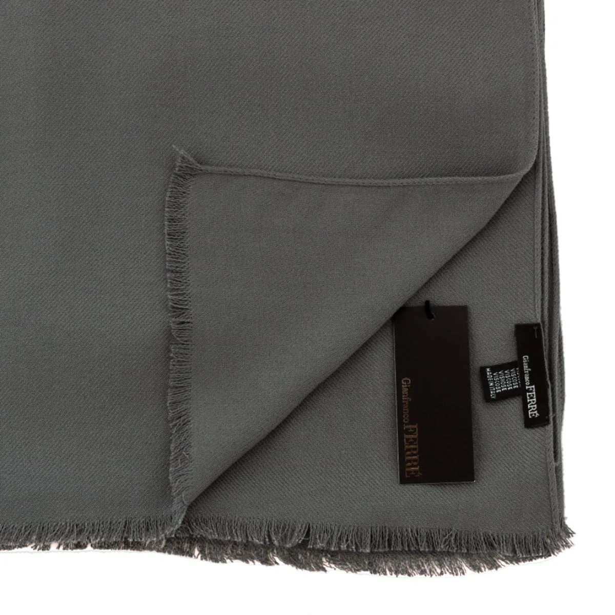 Gianfranco Ferre Grey Pashmina Scarf