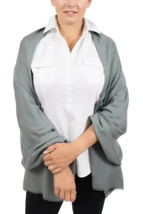 Gianfranco Ferre Grey Pashmina Scarf