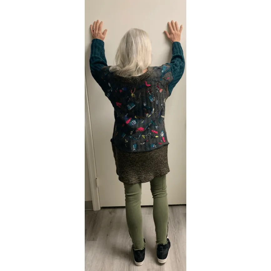 Green and brown wool pullover felted sweater jumper in recycled fabrics