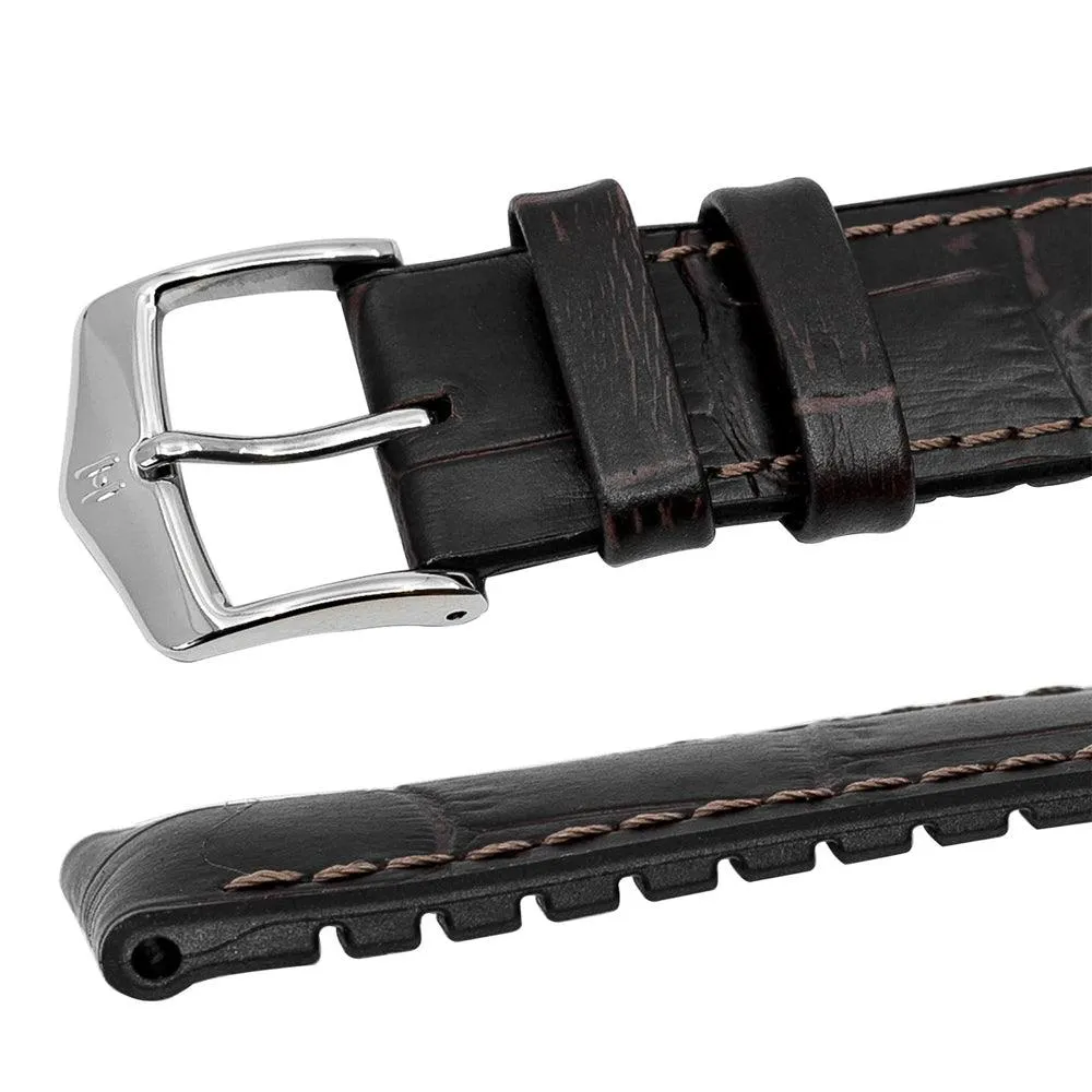 Hirsch PAUL Alligator Embossed Performance Watch Strap