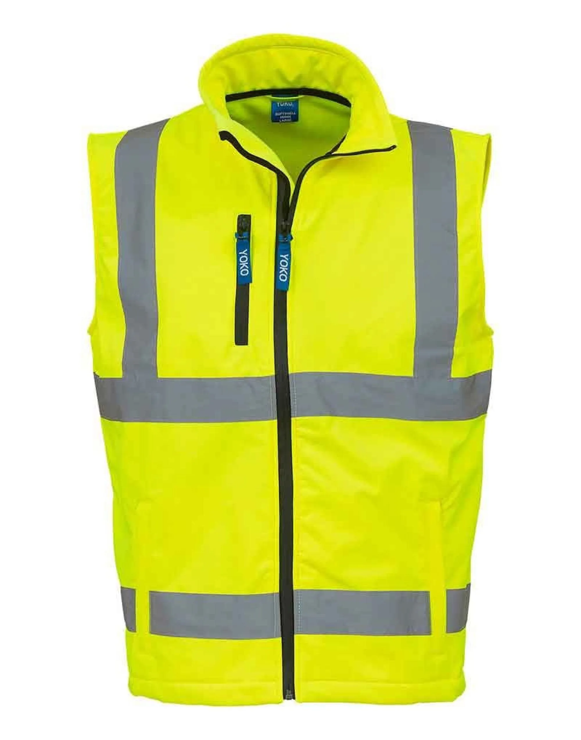 HV006 Yoko Hi Vis Softshell Bodywarmer