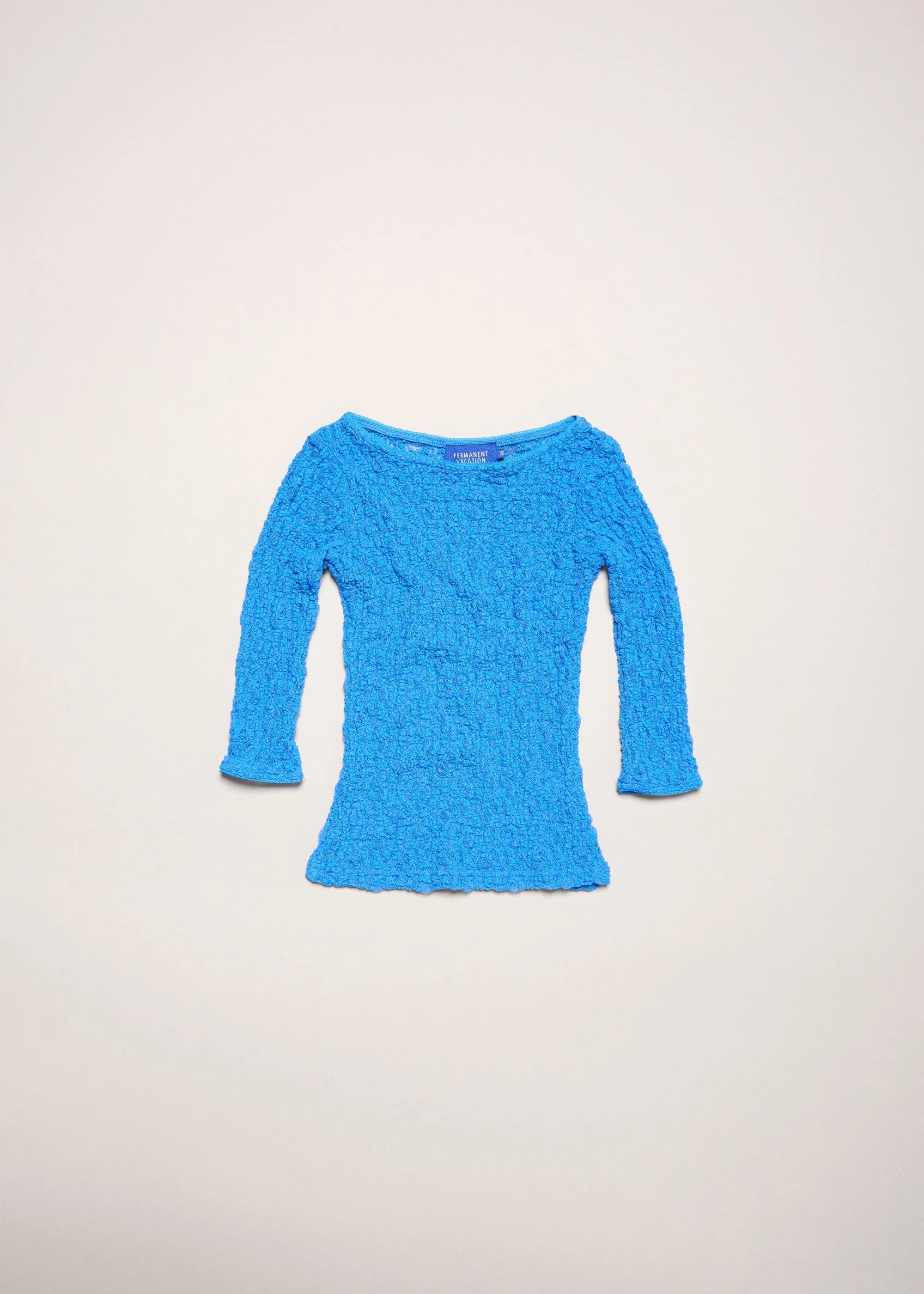 Impression Lace Top ~ Deep Cyan
