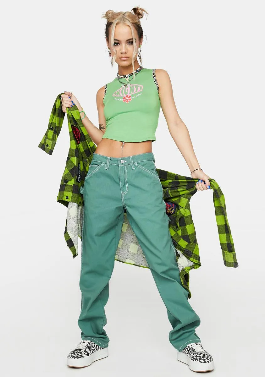Ivy Green Carpenter Pants