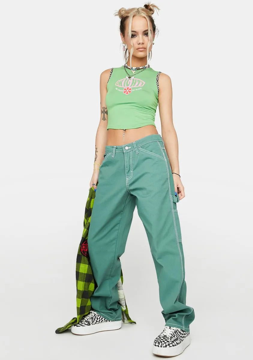 Ivy Green Carpenter Pants