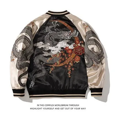 Japanese Embroidered Sukajan Jacket