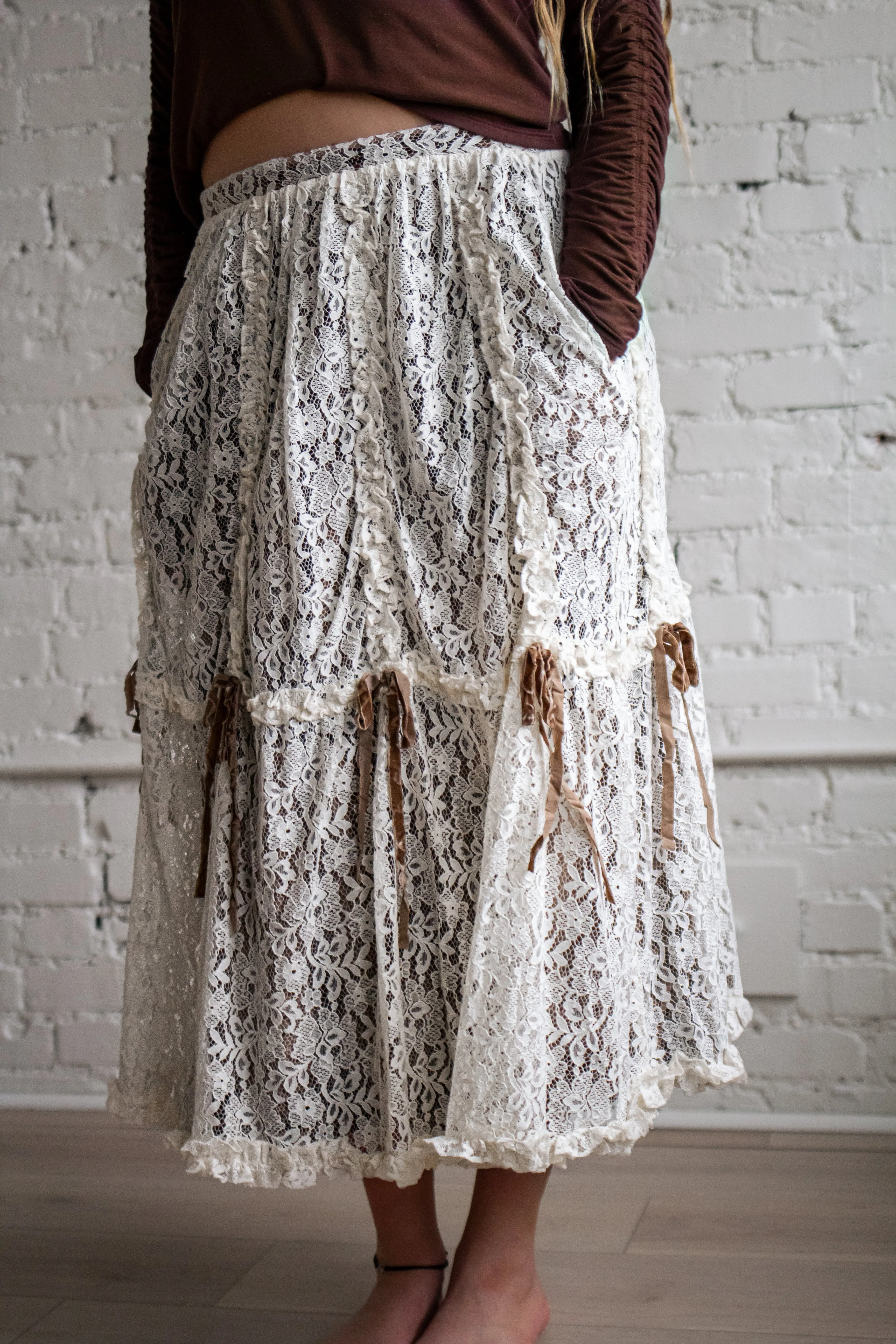 Julia Skirt ~ Brown