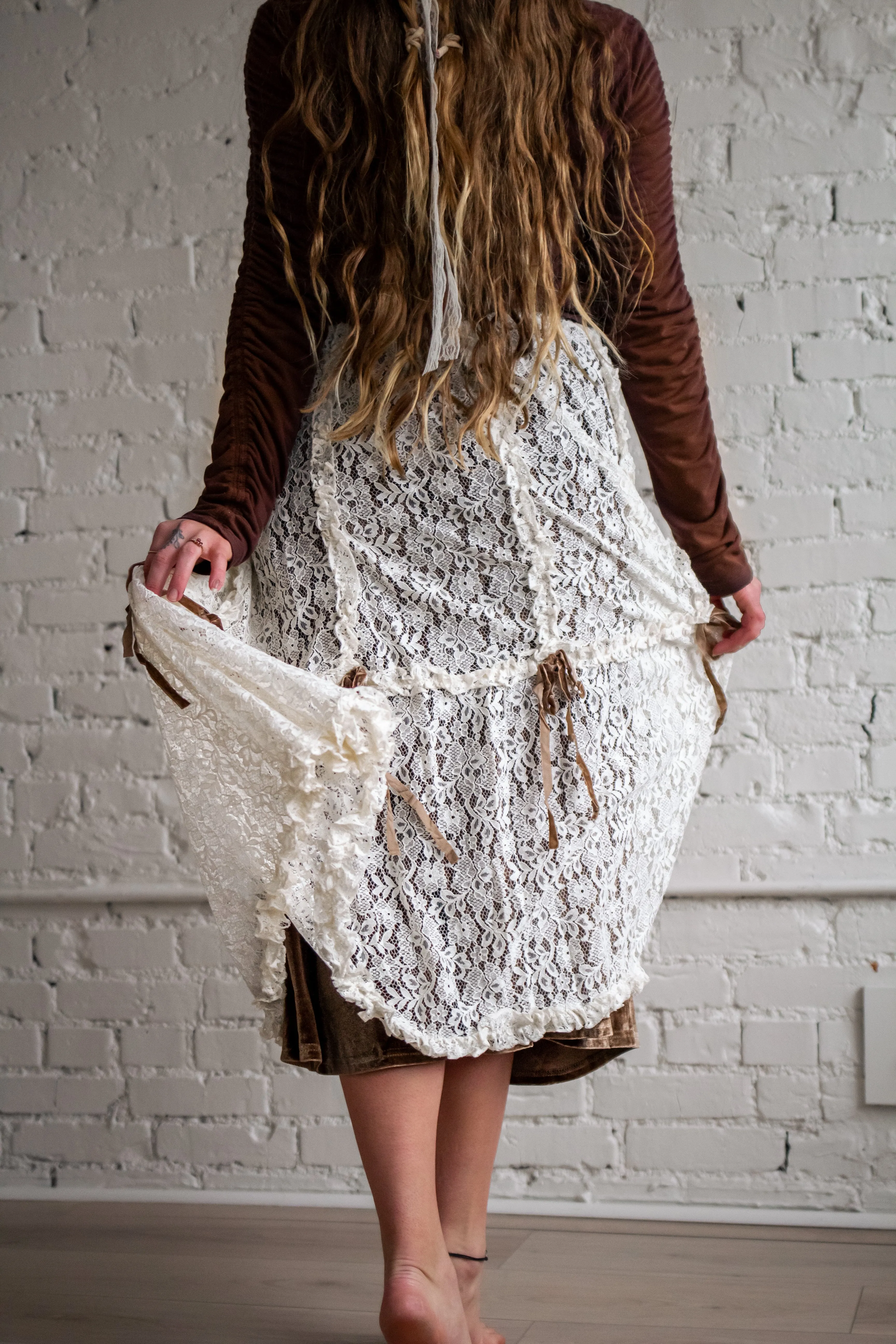 Julia Skirt ~ Brown