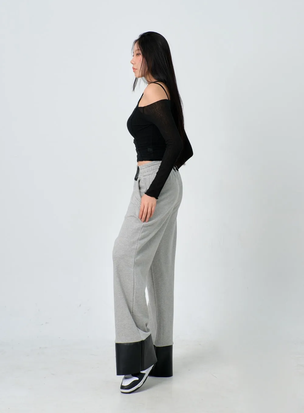 Layered Cropped Top Set IF301