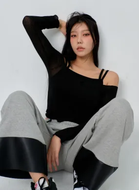 Layered Cropped Top Set IF301