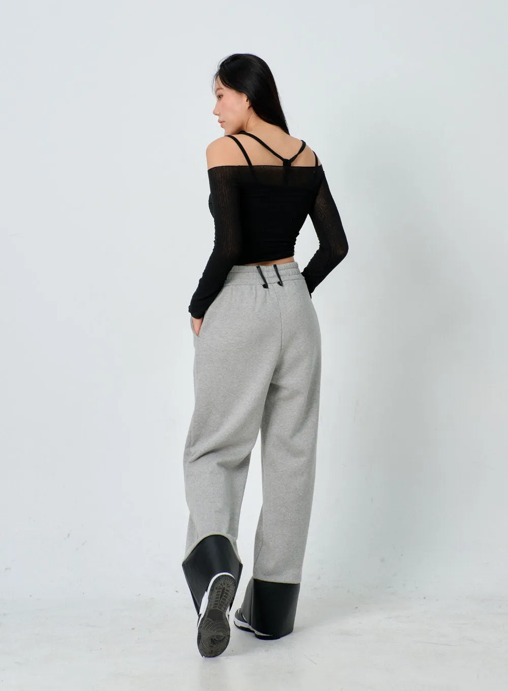 Layered Cropped Top Set IF301