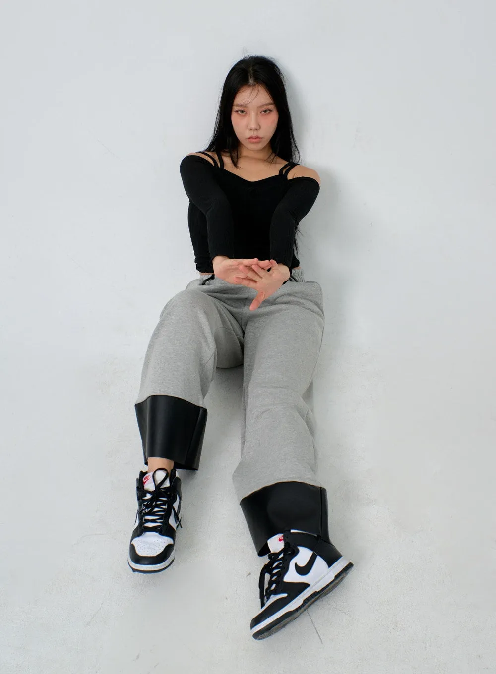 Layered Cropped Top Set IF301