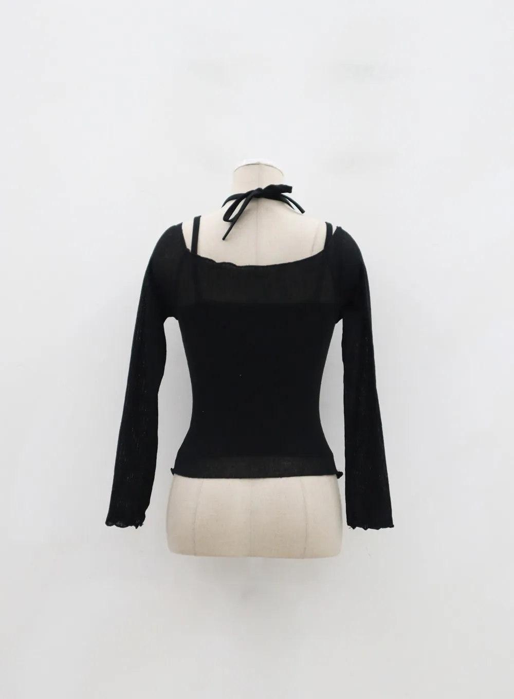Layered Cropped Top Set IF301