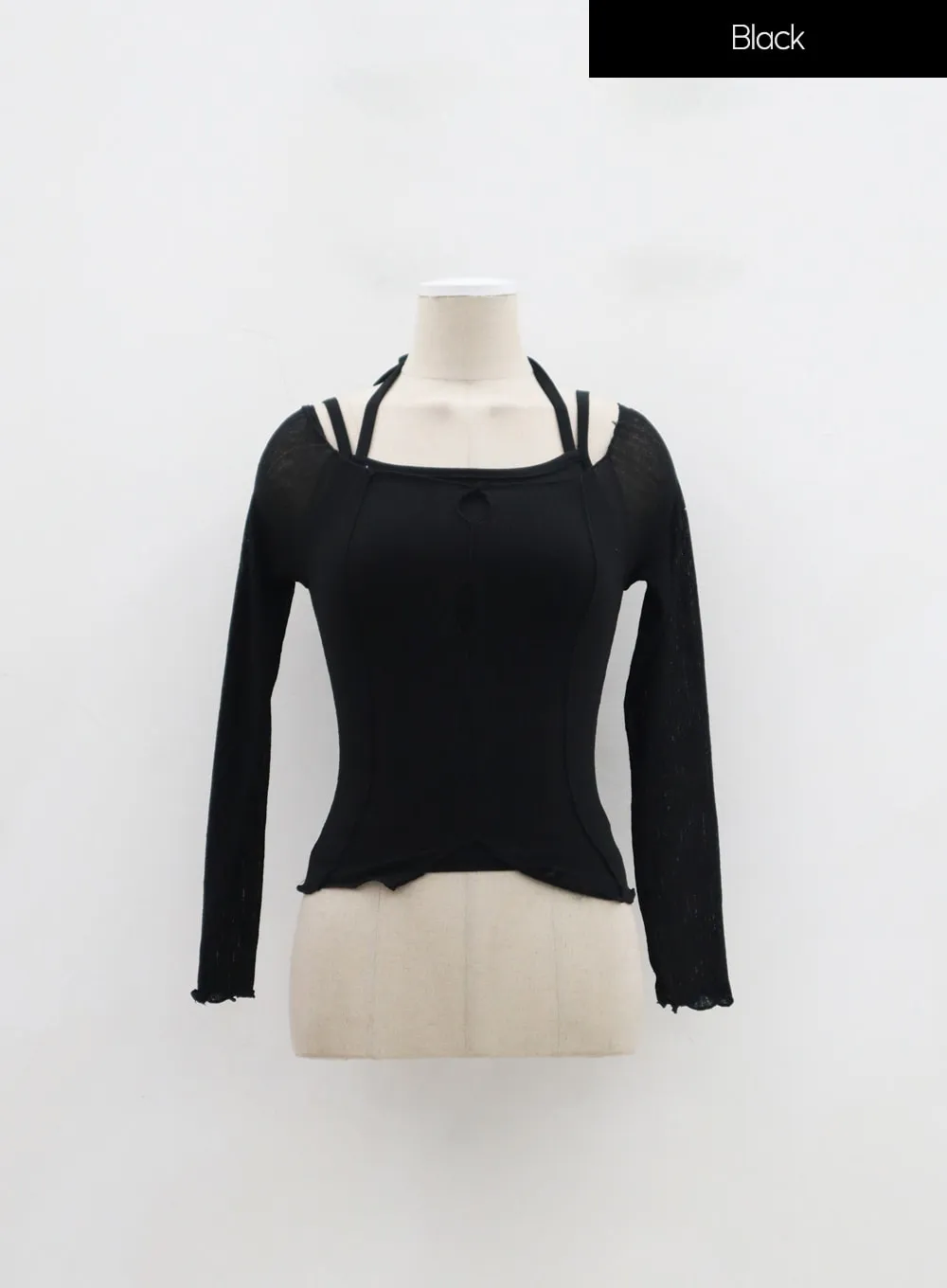 Layered Cropped Top Set IF301