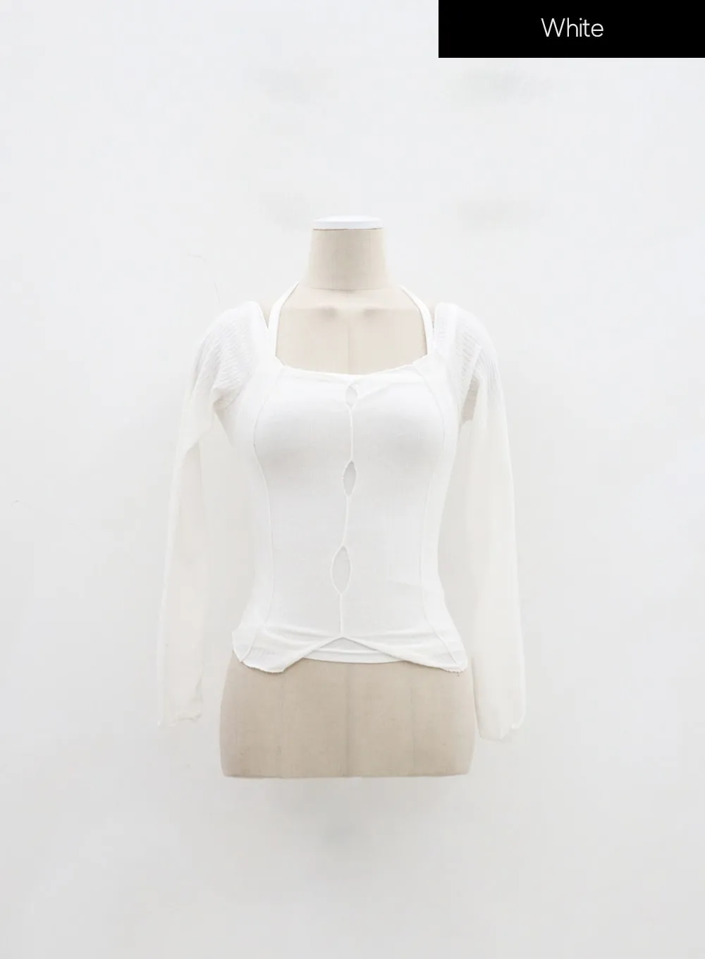 Layered Cropped Top Set IF301