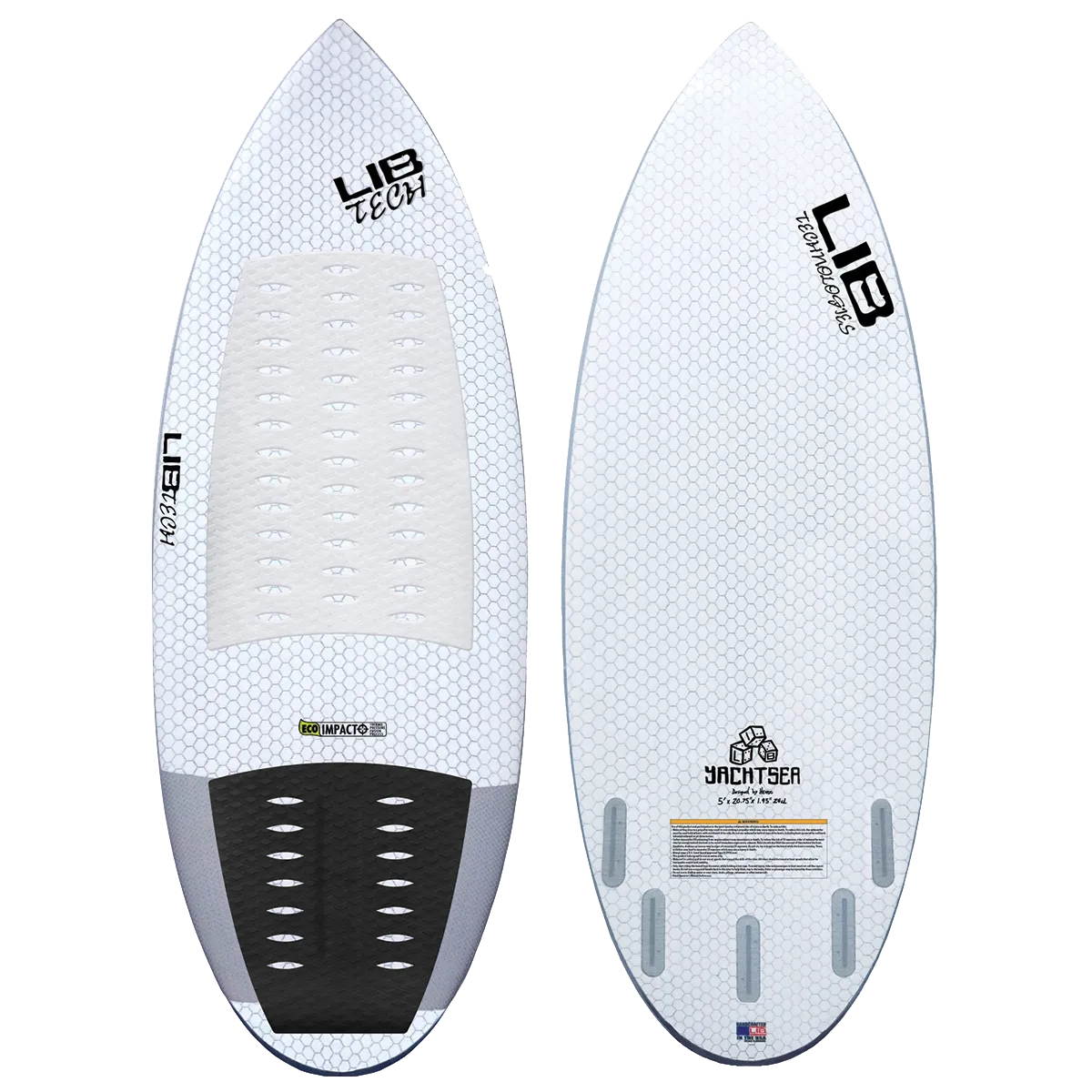 Lib Tech Yacht Sea Wakesurf Board
