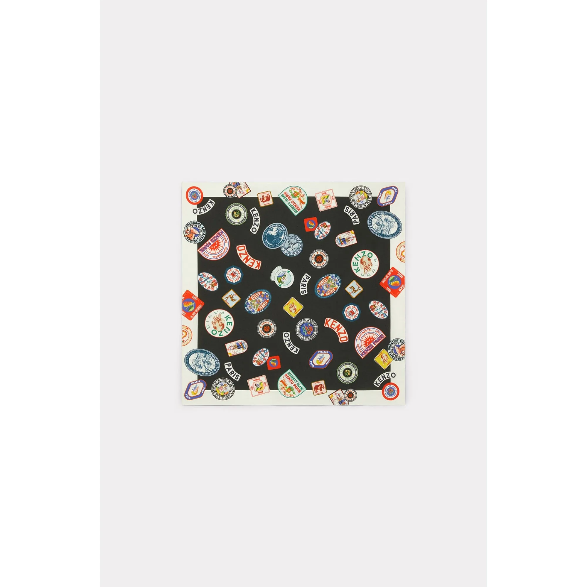 Men Bandana 70X70 - Black