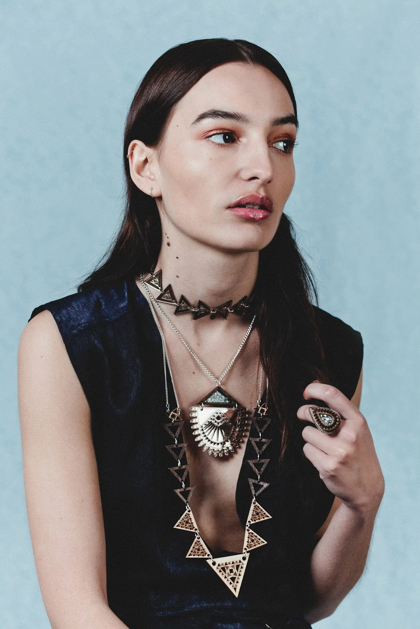 Multi-layer Pani Drop Ring