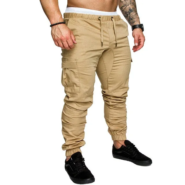 Multi-Pocket Cargo Jogger Pants