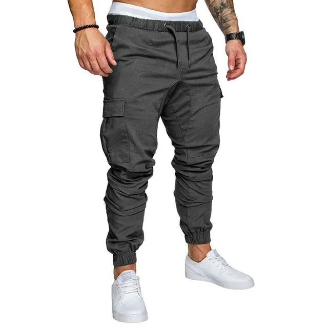 Multi-Pocket Cargo Jogger Pants
