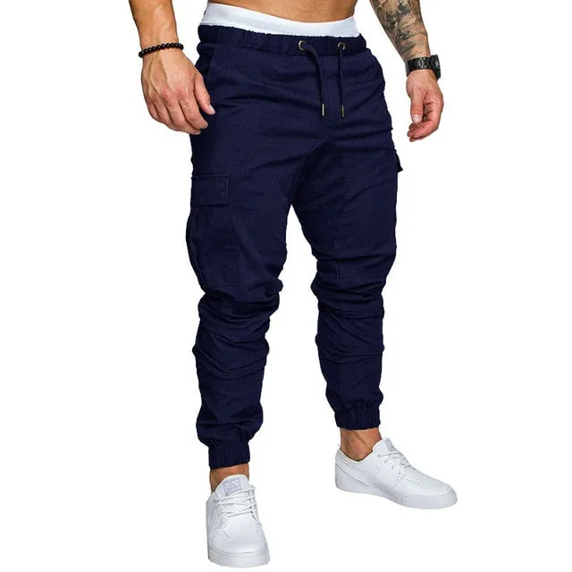 Multi-Pocket Cargo Jogger Pants