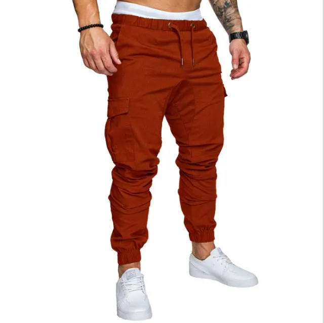 Multi-Pocket Cargo Jogger Pants