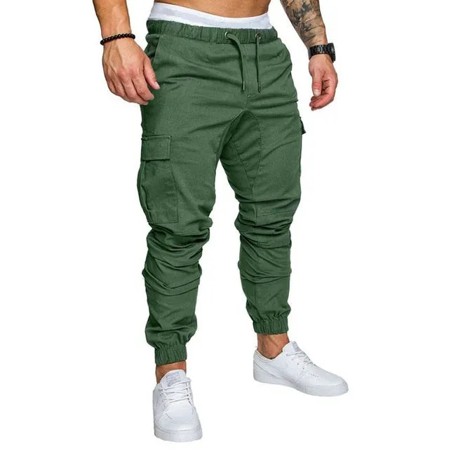 Multi-Pocket Cargo Jogger Pants
