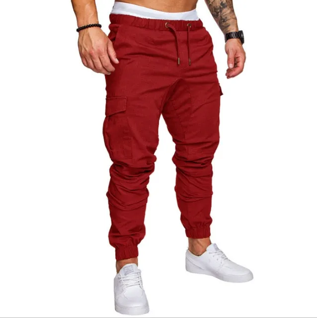 Multi-Pocket Cargo Jogger Pants